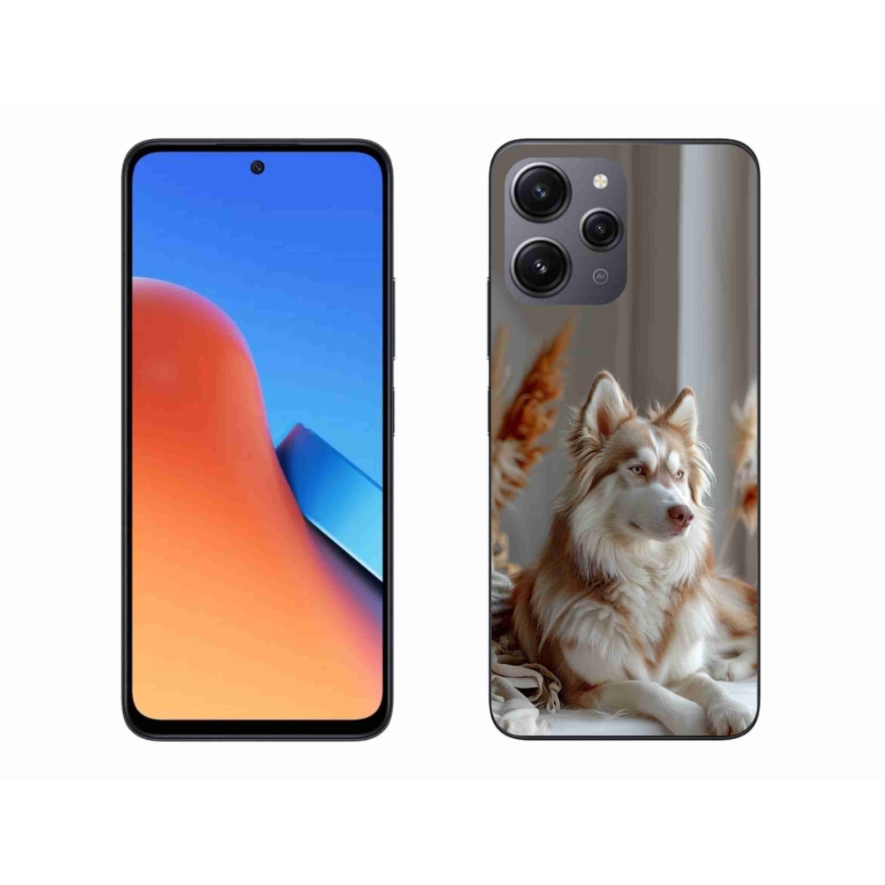 Gélový kryt mmCase na Xiaomi Redmi 12 - pokojný sibírsky husky