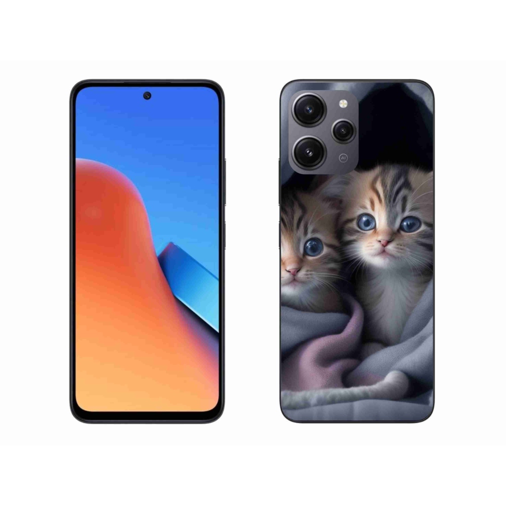 Gélový kryt mmCase na Xiaomi Redmi 12 - mačacie duo 2