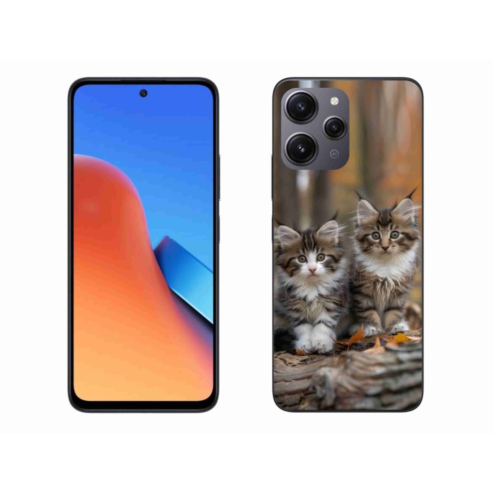 Gélový kryt mmCase na Xiaomi Redmi 12 - mačacie duo 3