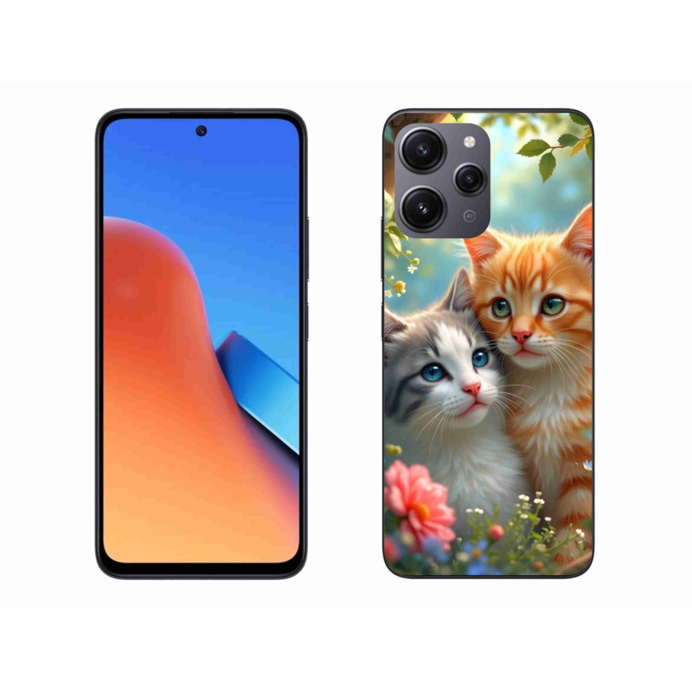 Gélový kryt mmCase na Xiaomi Redmi 12 - mačacia láska 2