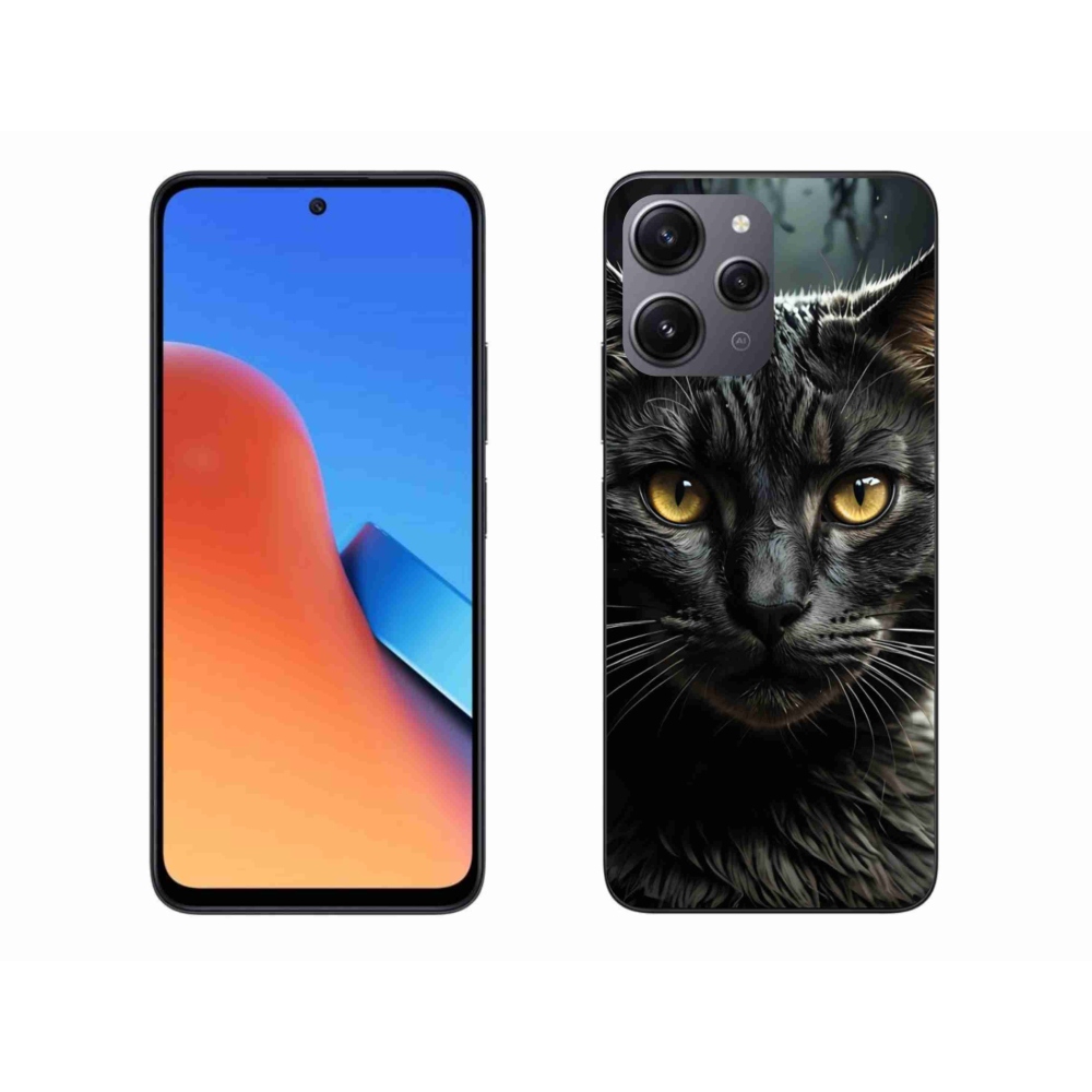 Gélový kryt mmCase na Xiaomi Redmi 12 - mačacie pohľad 3