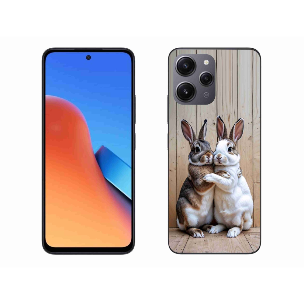 Gélový kryt mmCase na Xiaomi Redmi 12 - králičie pár