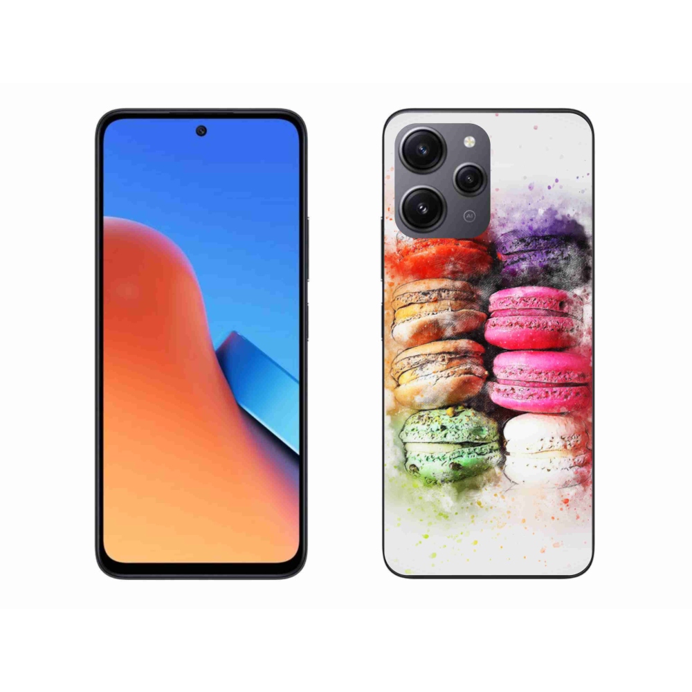 Gélový kryt mmCase na Xiaomi Redmi 12 - makrónky