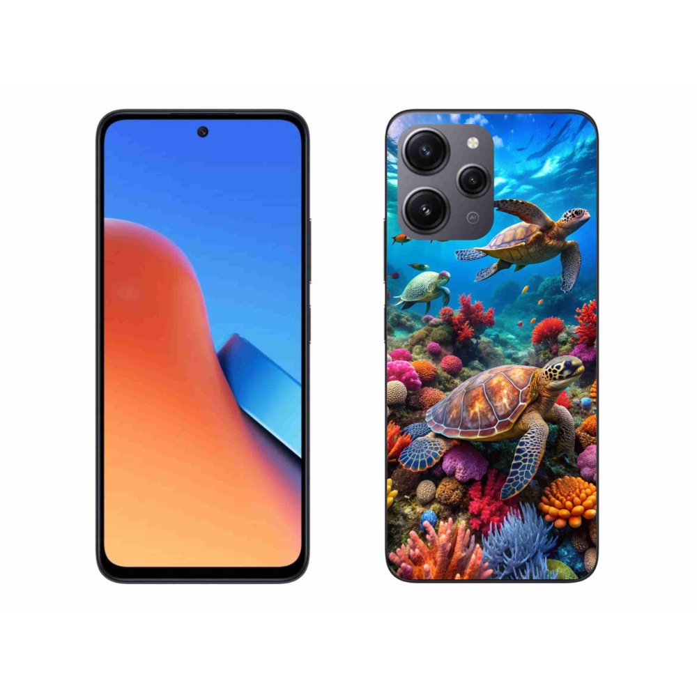 Gélový kryt mmCase na Xiaomi Redmi 12 - morský svet 2