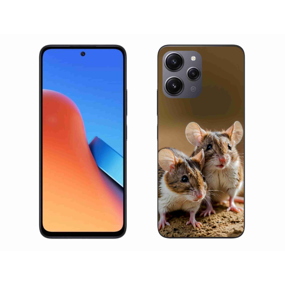 Gélový kryt mmCase na Xiaomi Redmi 12 - myší duo