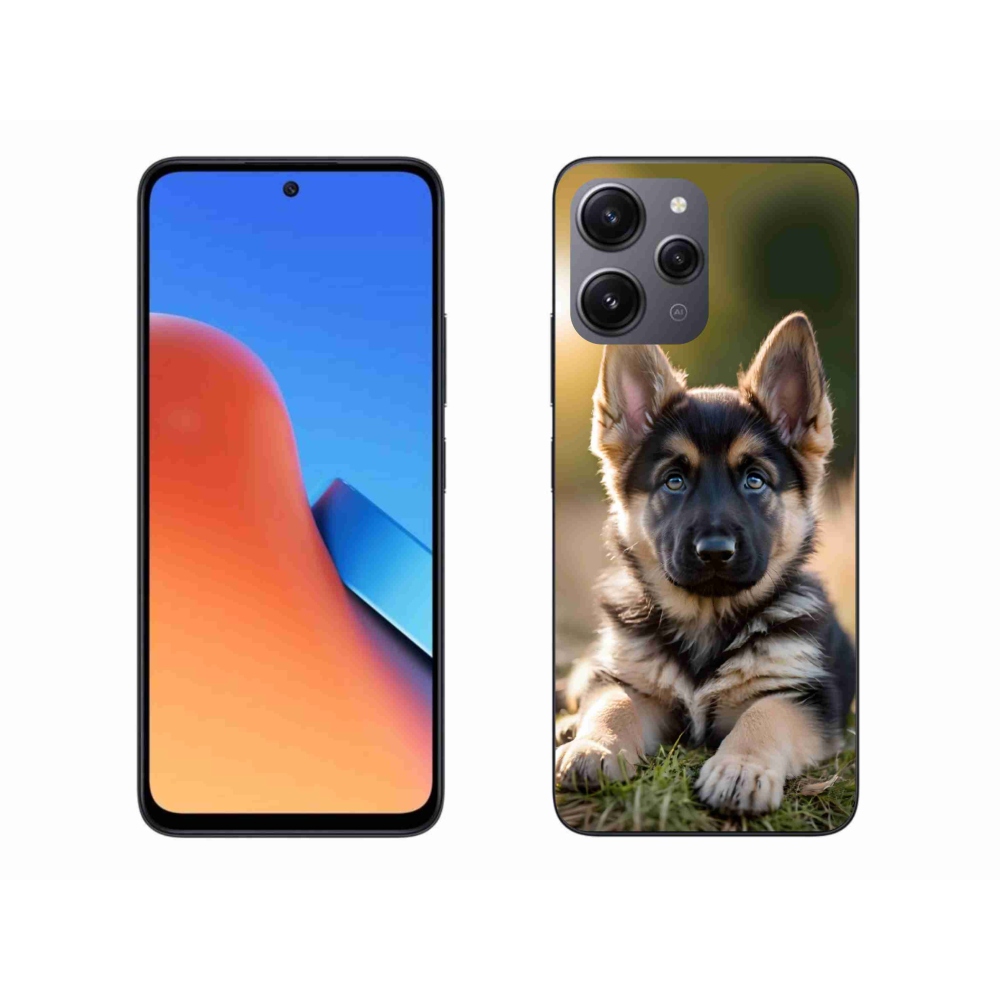 Gélový kryt mmCase na Xiaomi Redmi 12 - nemecký ovčiak v prírode