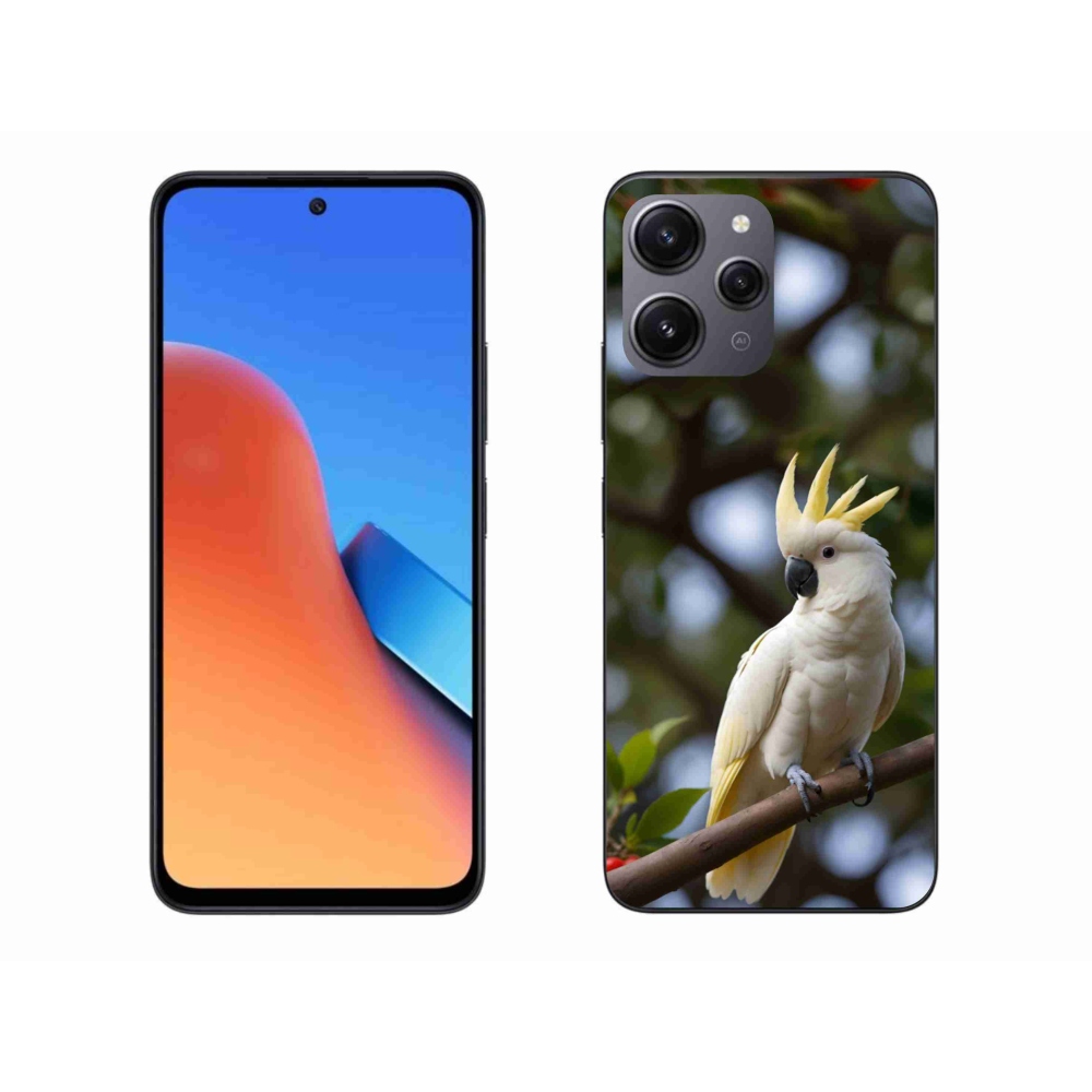 Gélový kryt mmCase na Xiaomi Redmi 12 - papagáj kakadu 3