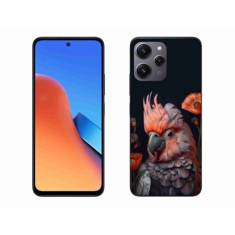 Gélový kryt mmCase na Xiaomi Redmi 12 - papagáj kakadu vo farbách