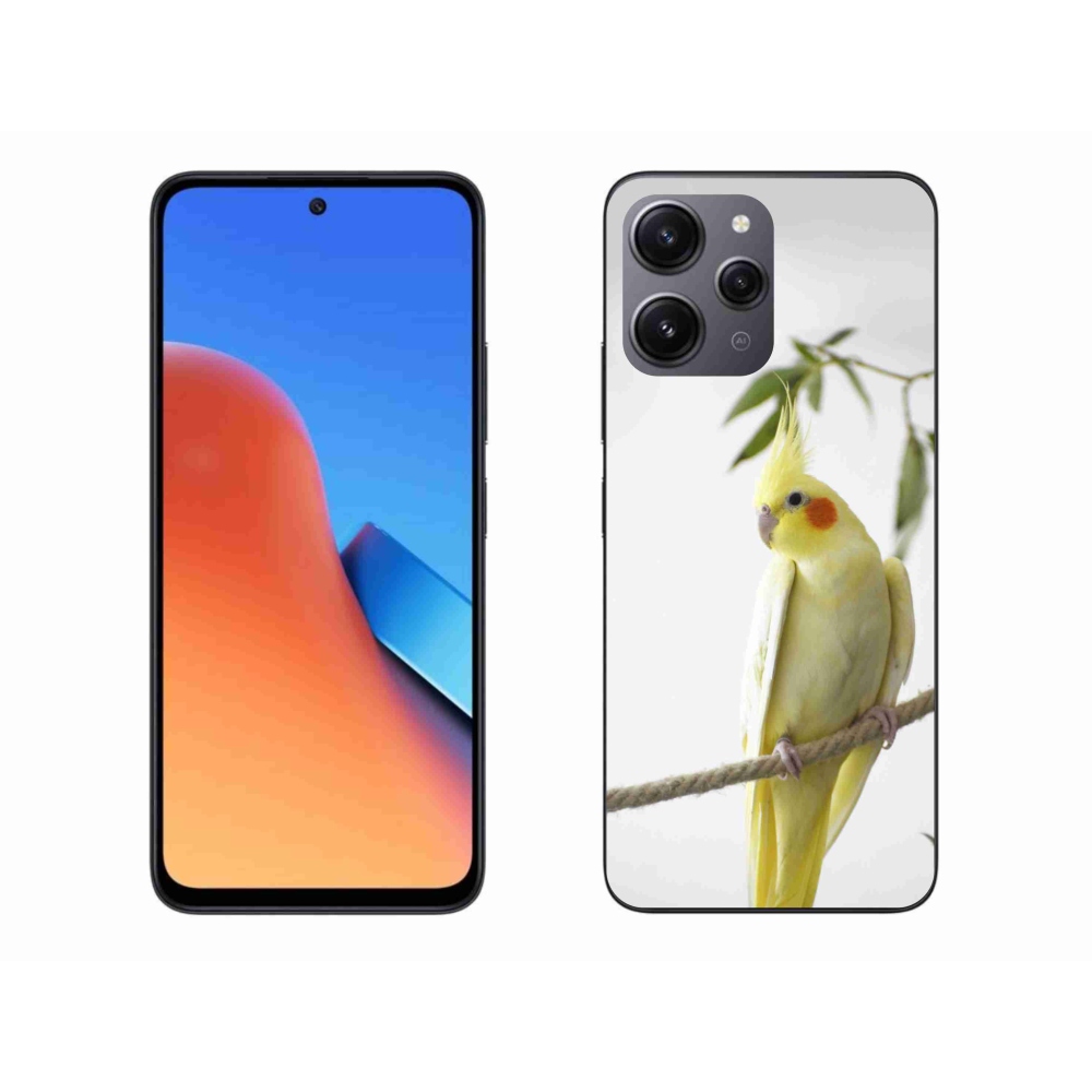 Gélový kryt mmCase na Xiaomi Redmi 12 - papagáj korela chocholatá