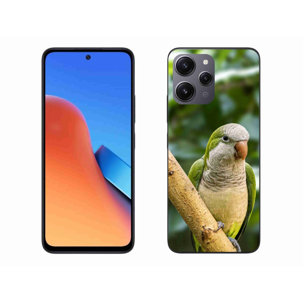 Gélový kryt mmCase na Xiaomi Redmi 12 - papagáj mníšok