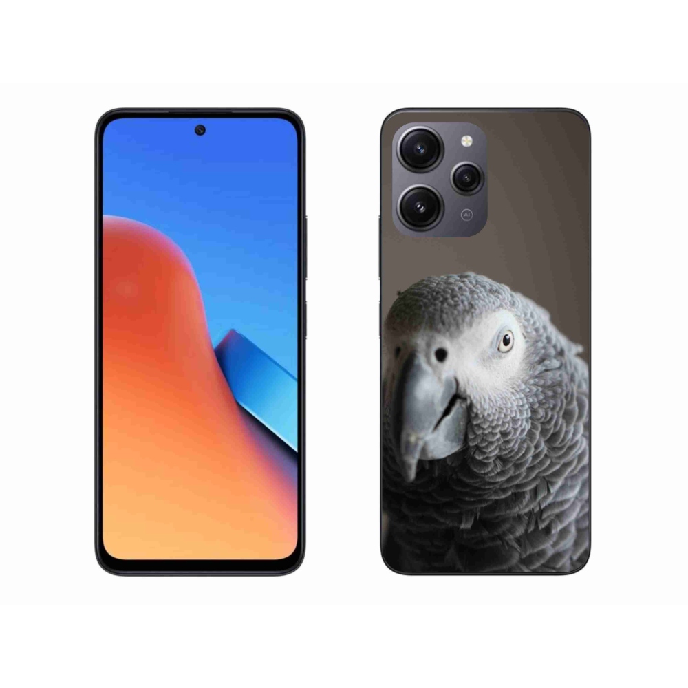 Gélový kryt mmCase na Xiaomi Redmi 12 - papagáj žako 2