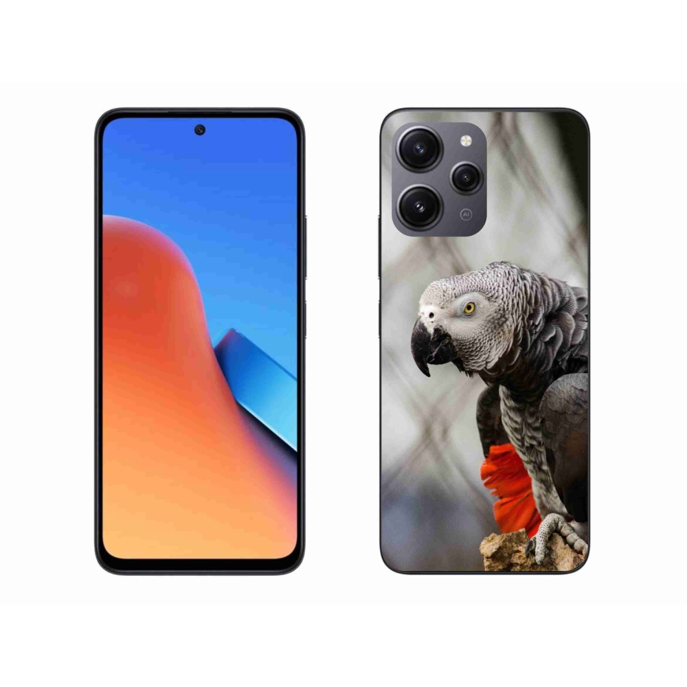 Gélový kryt mmCase na Xiaomi Redmi 12 - papagáj žako 3