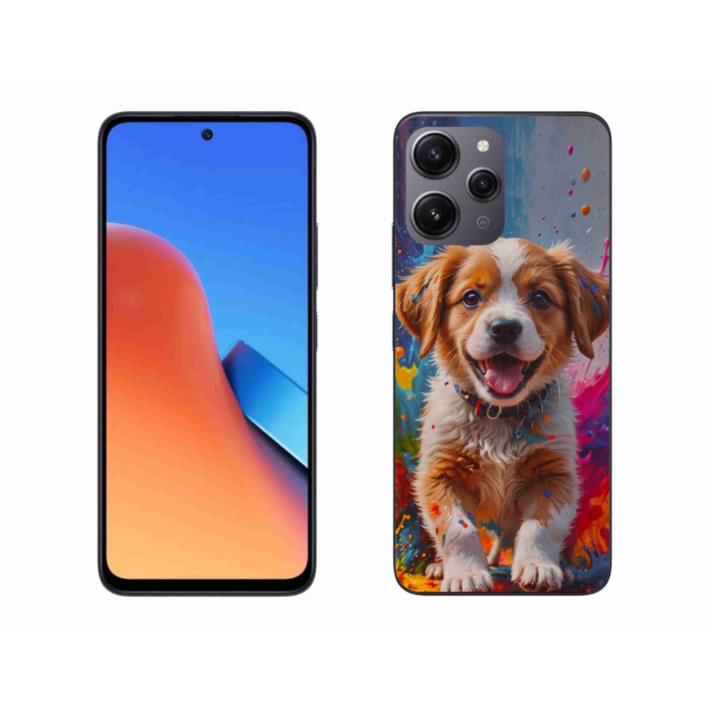 Gélový kryt mmCase na Xiaomi Redmi 12 - roztomilé šteňa 3