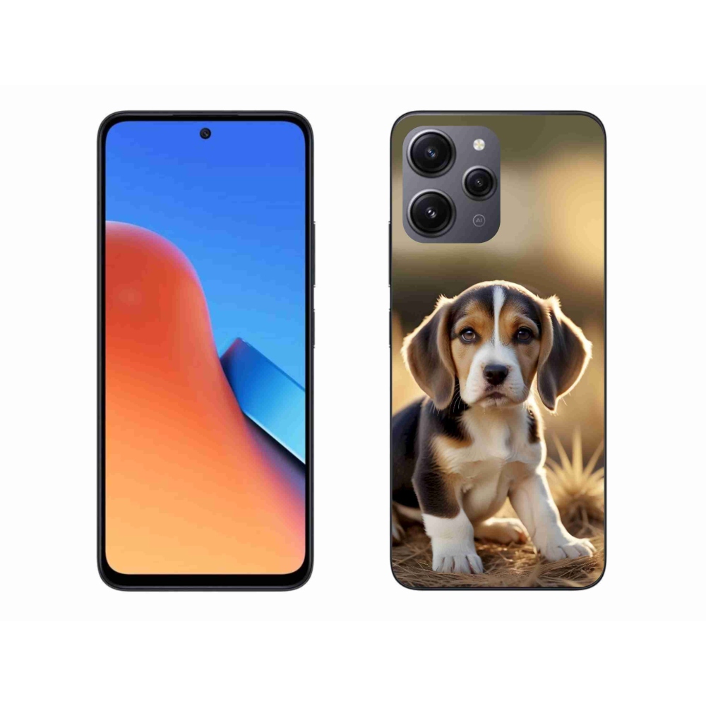 Gélový kryt mmCase na Xiaomi Redmi 12 - roztomilý bígl