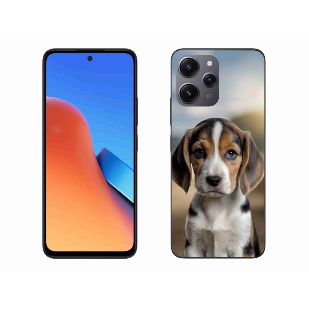 Gélový kryt mmCase na Xiaomi Redmi 12 - roztomilý bígl