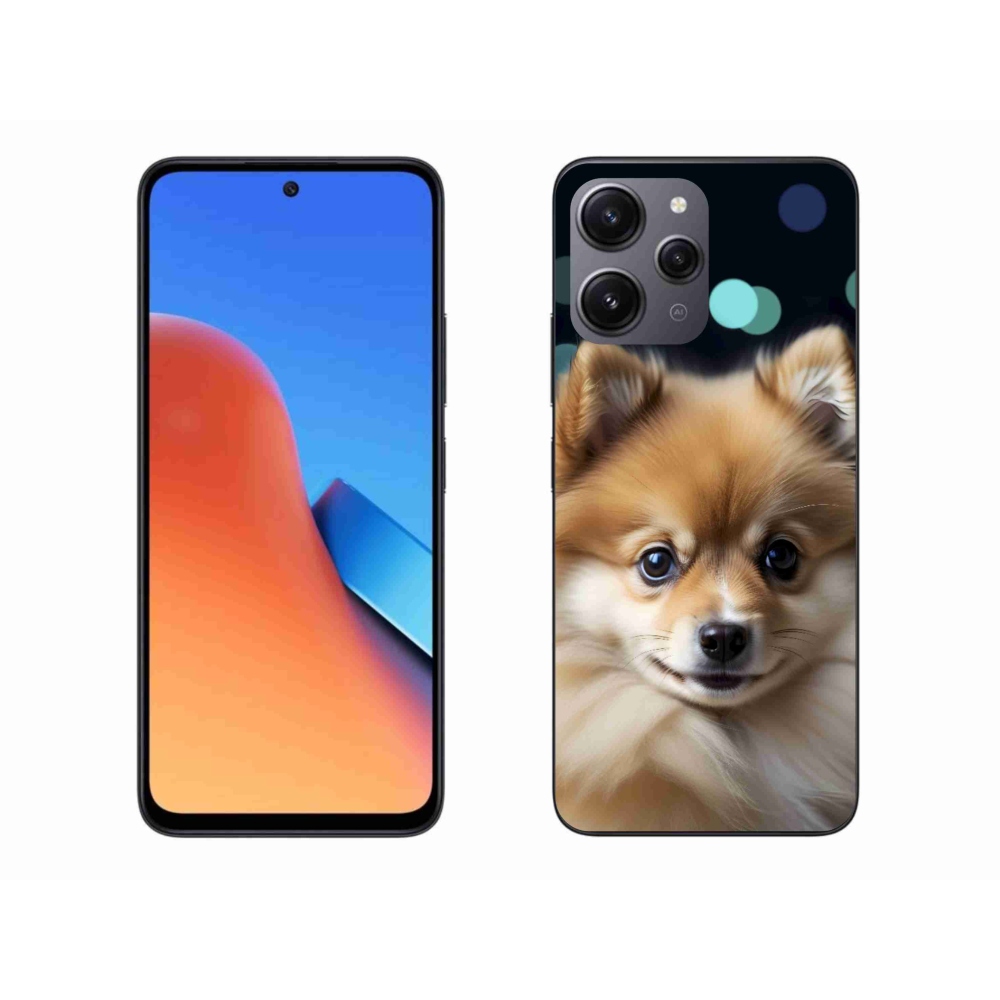 Gélový kryt mmCase na Xiaomi Redmi 12 - roztomilý pomeranian