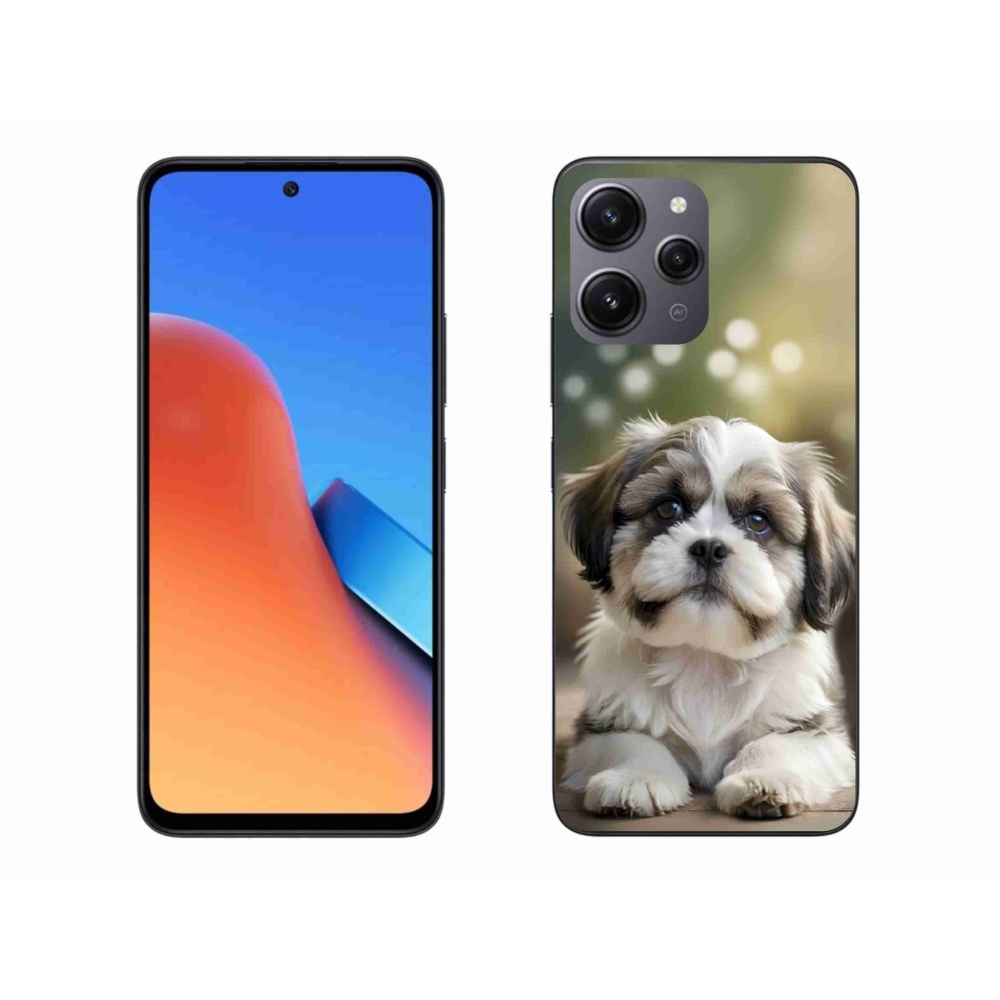 Gélový kryt mmCase na Xiaomi Redmi 12 - roztomilý shih-tzu