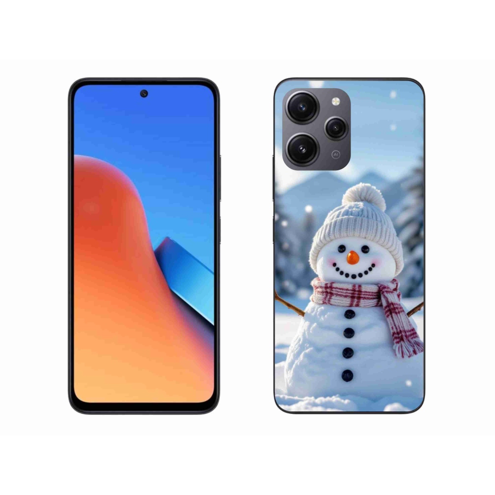 Gélový kryt mmCase na Xiaomi Redmi 12 - snehuliak 3