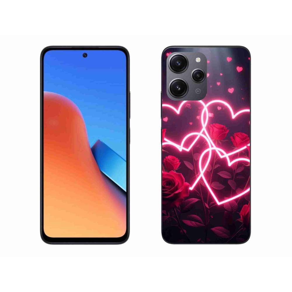 Gélový kryt mmCase na Xiaomi Redmi 12 - srdce lásky