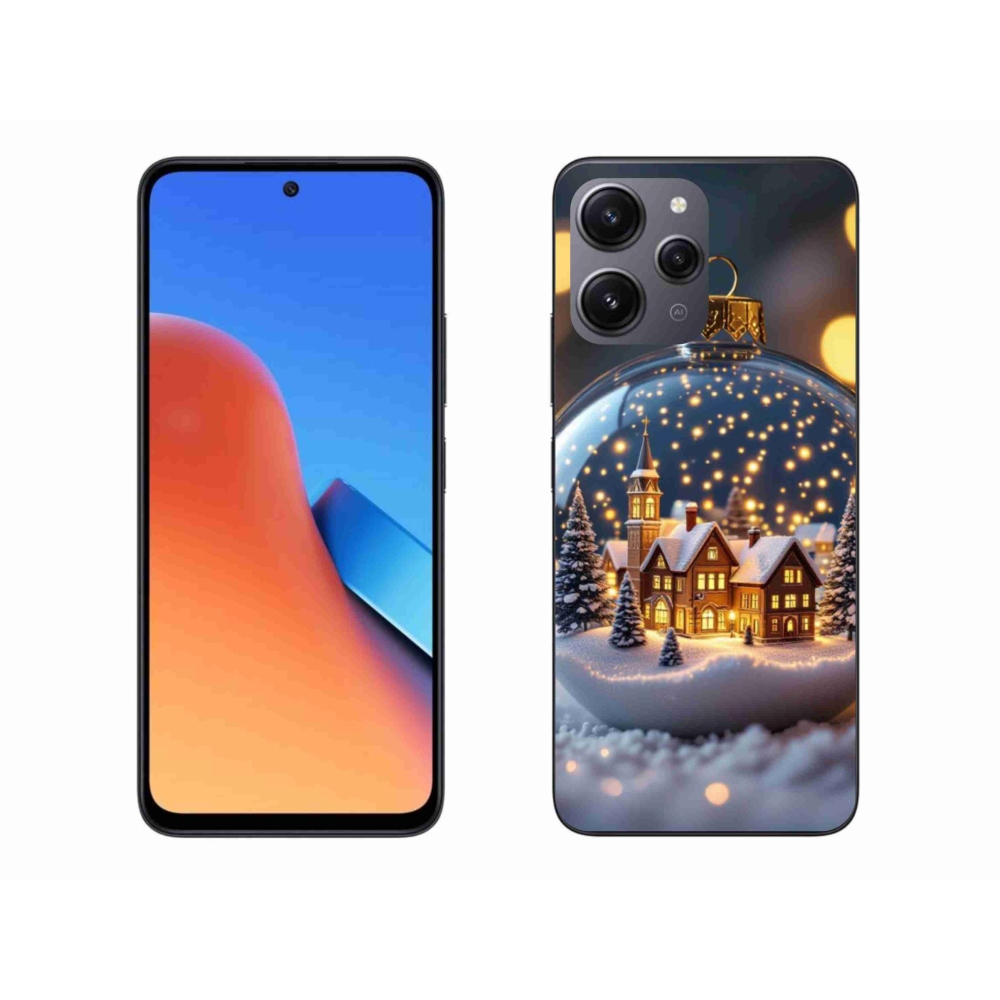 Gélový kryt mmCase na Xiaomi Redmi 12 - vianočné gule 4