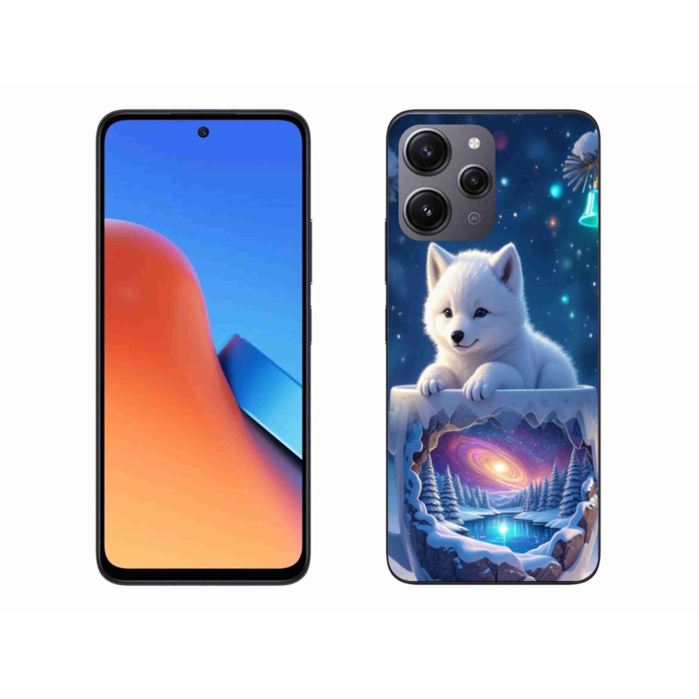 Gélový kryt mmCase na Xiaomi Redmi 12 - vianočné šteňa