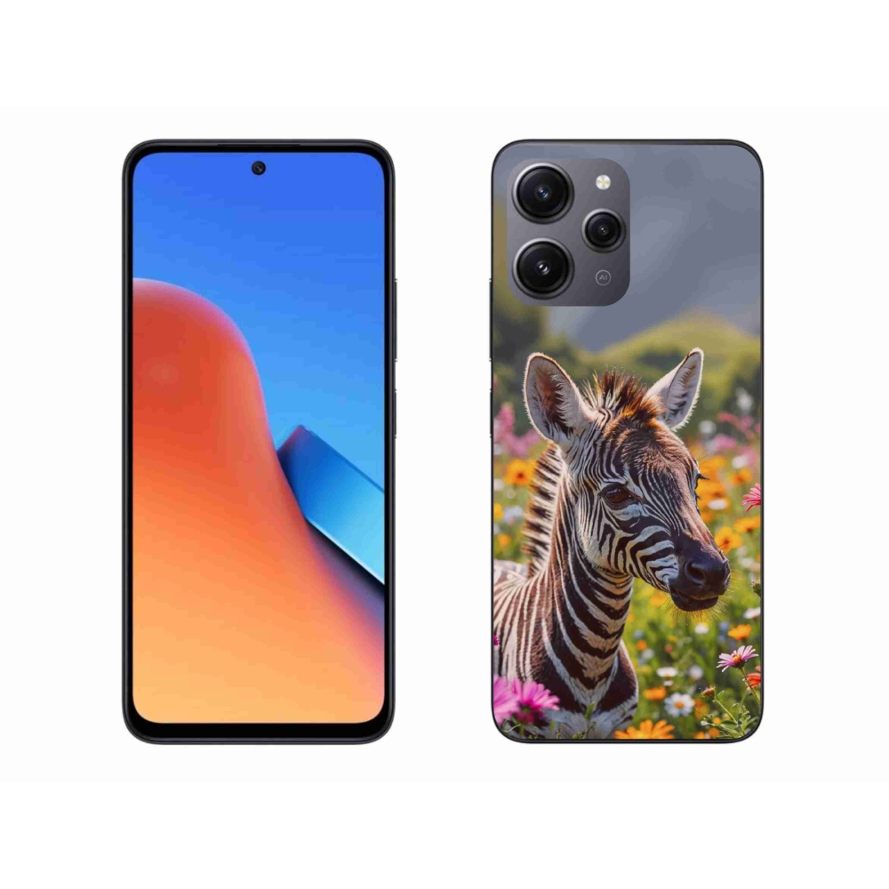 Gélový kryt mmCase na Xiaomi Redmi 12 - zebra na lúke
