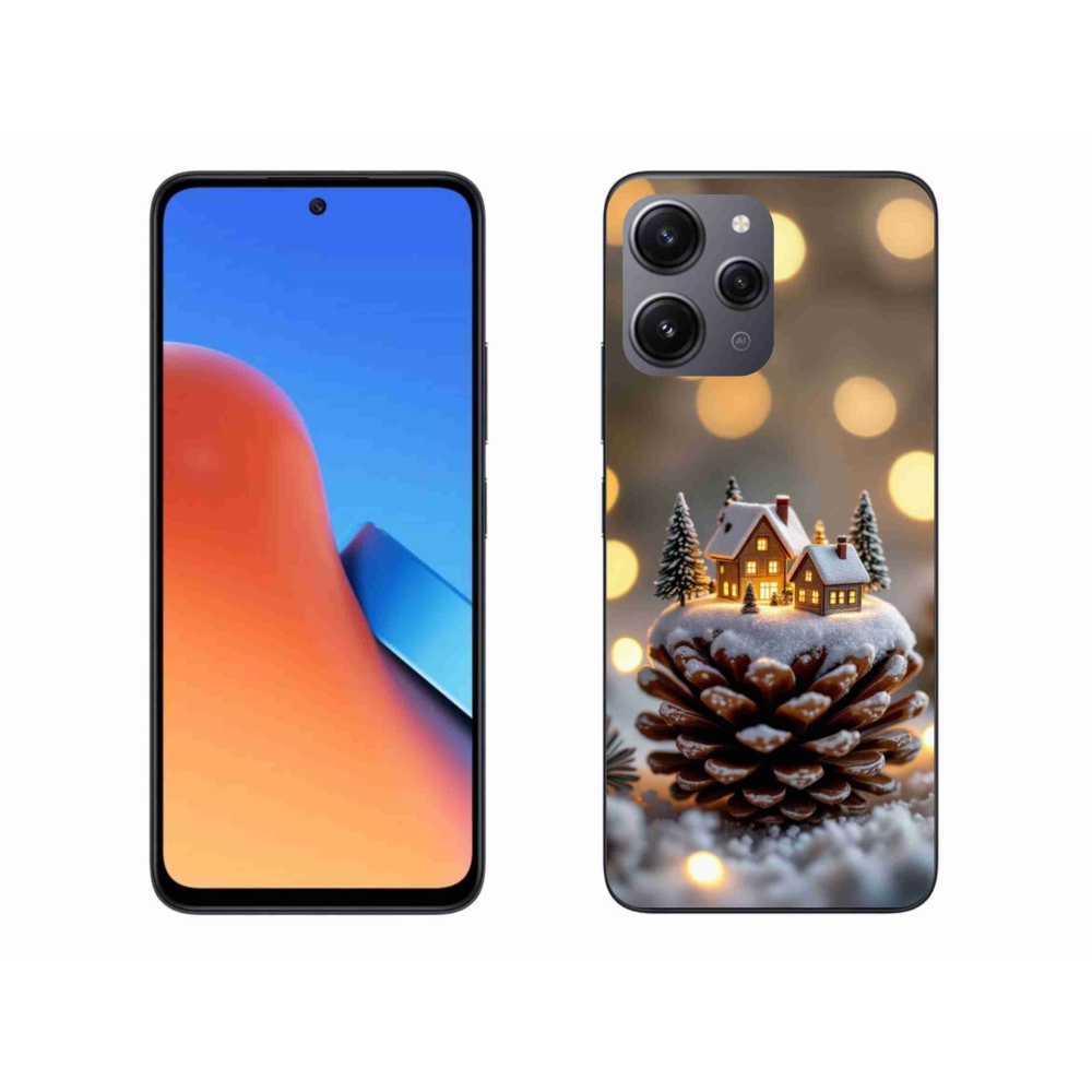 Gélový kryt mmCase na Xiaomi Redmi 12 - zimná dedinka