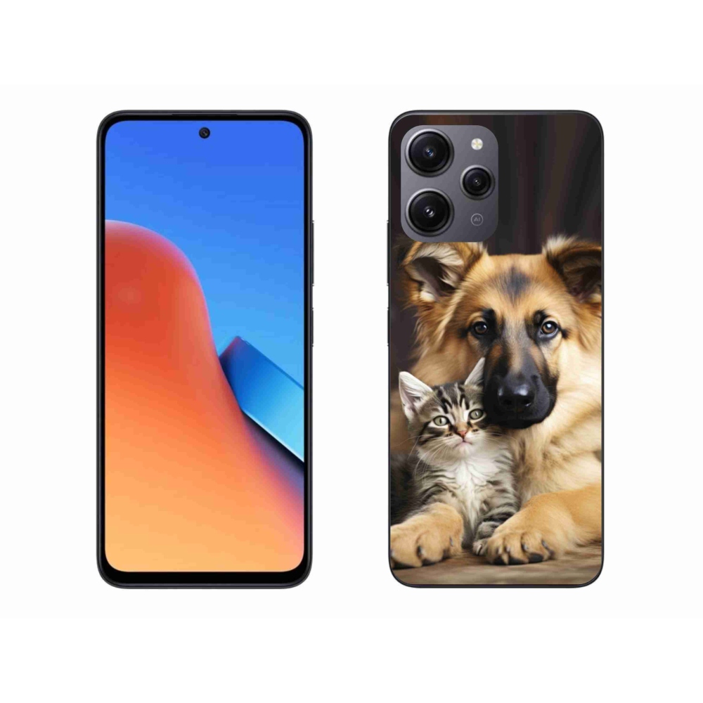 Gélový kryt mmCase na Xiaomi Redmi 12 - zvieracie priateľstvo
