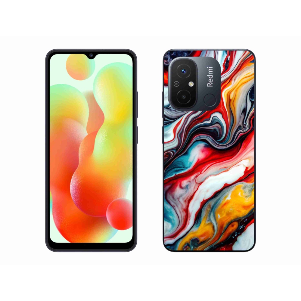 Gélový kryt mmCase na Xiaomi Redmi 12C - abstraktný motív 35