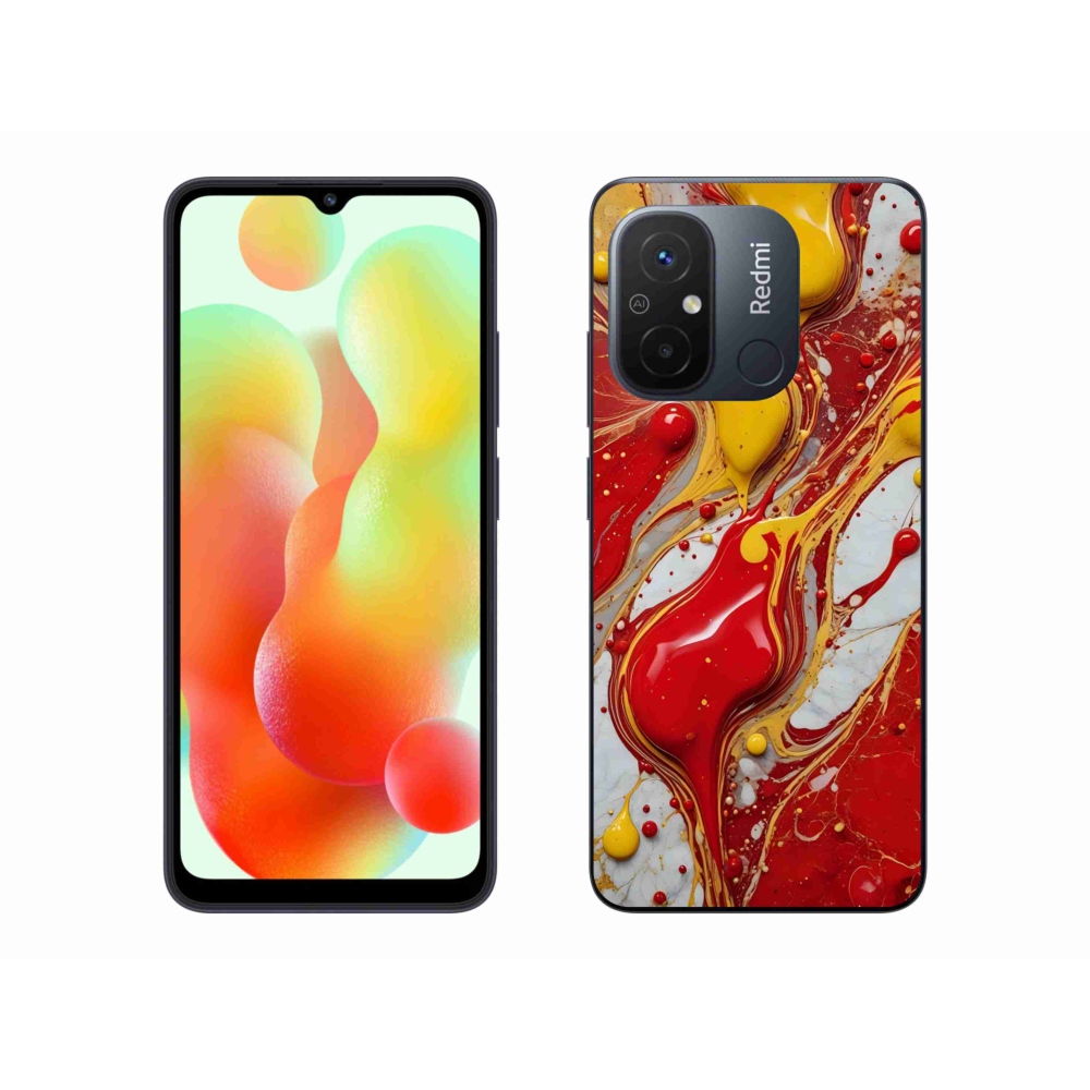Gélový kryt mmCase na Xiaomi Redmi 12C - abstraktný motív 42