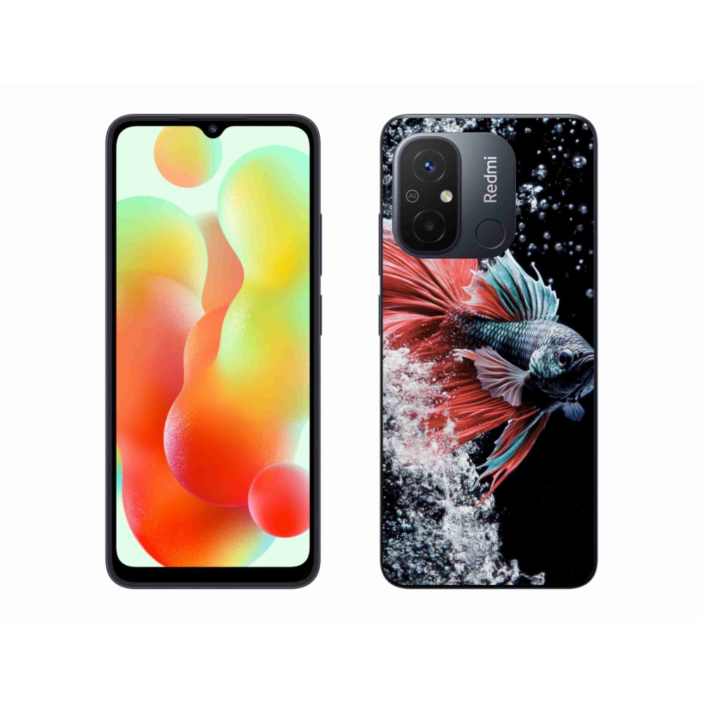 Gélový kryt mmCase na Xiaomi Redmi 12C - bojovníčka pestrá