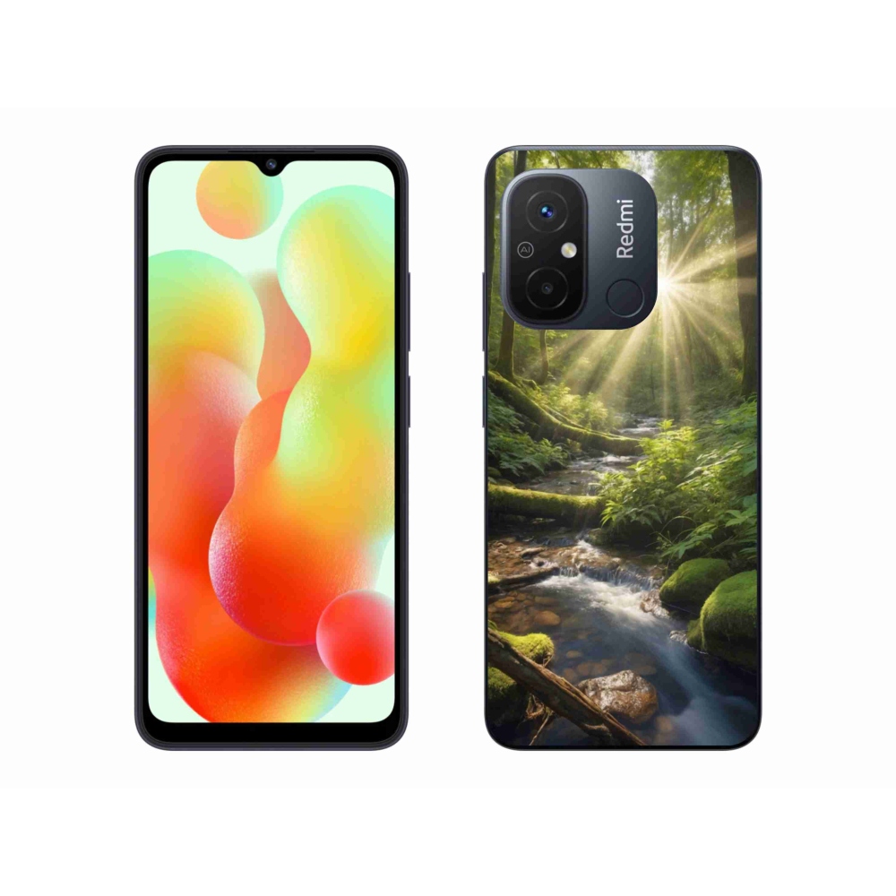 Gélový kryt mmCase na Xiaomi Redmi 12C - hlbina lesa