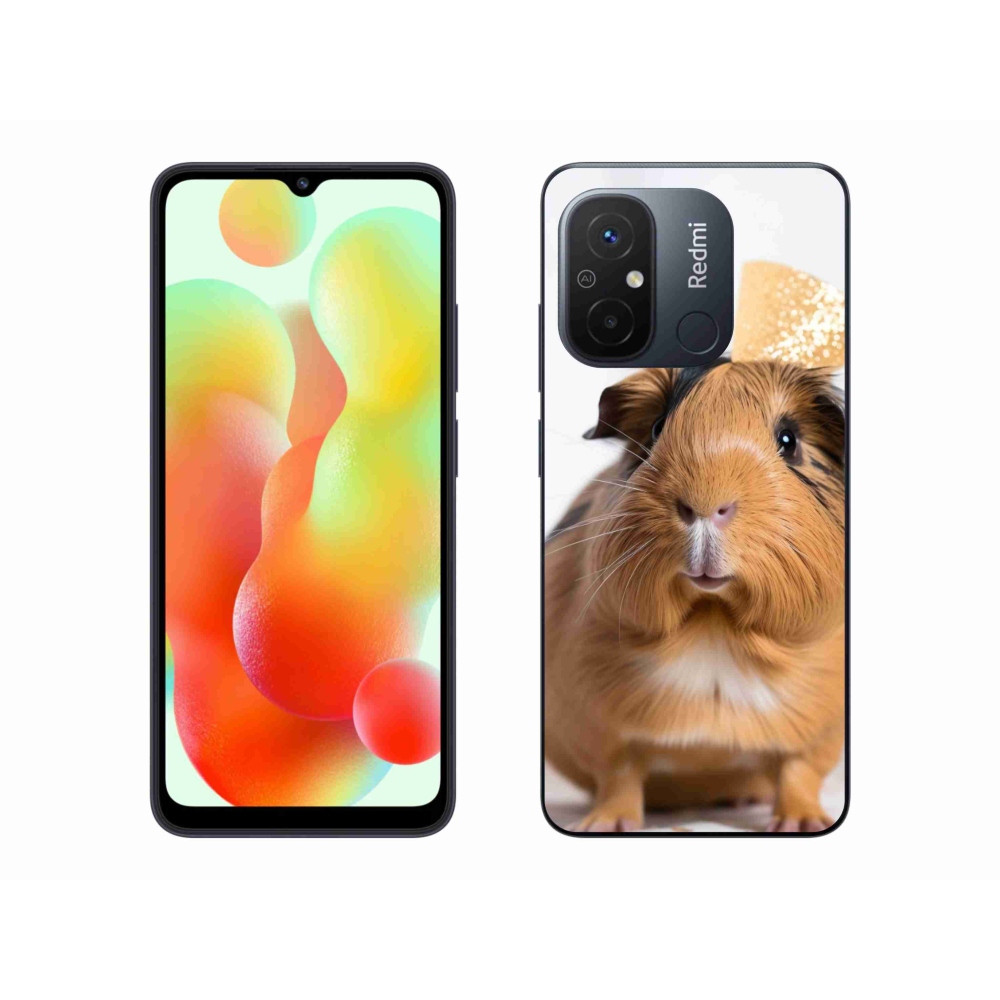 Gélový kryt mmCase na Xiaomi Redmi 12C - hnedé morča