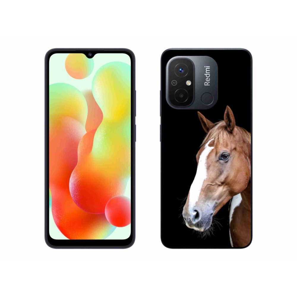 Gélový kryt mmCase na Xiaomi Redmi 12C - hnedý kôň 3