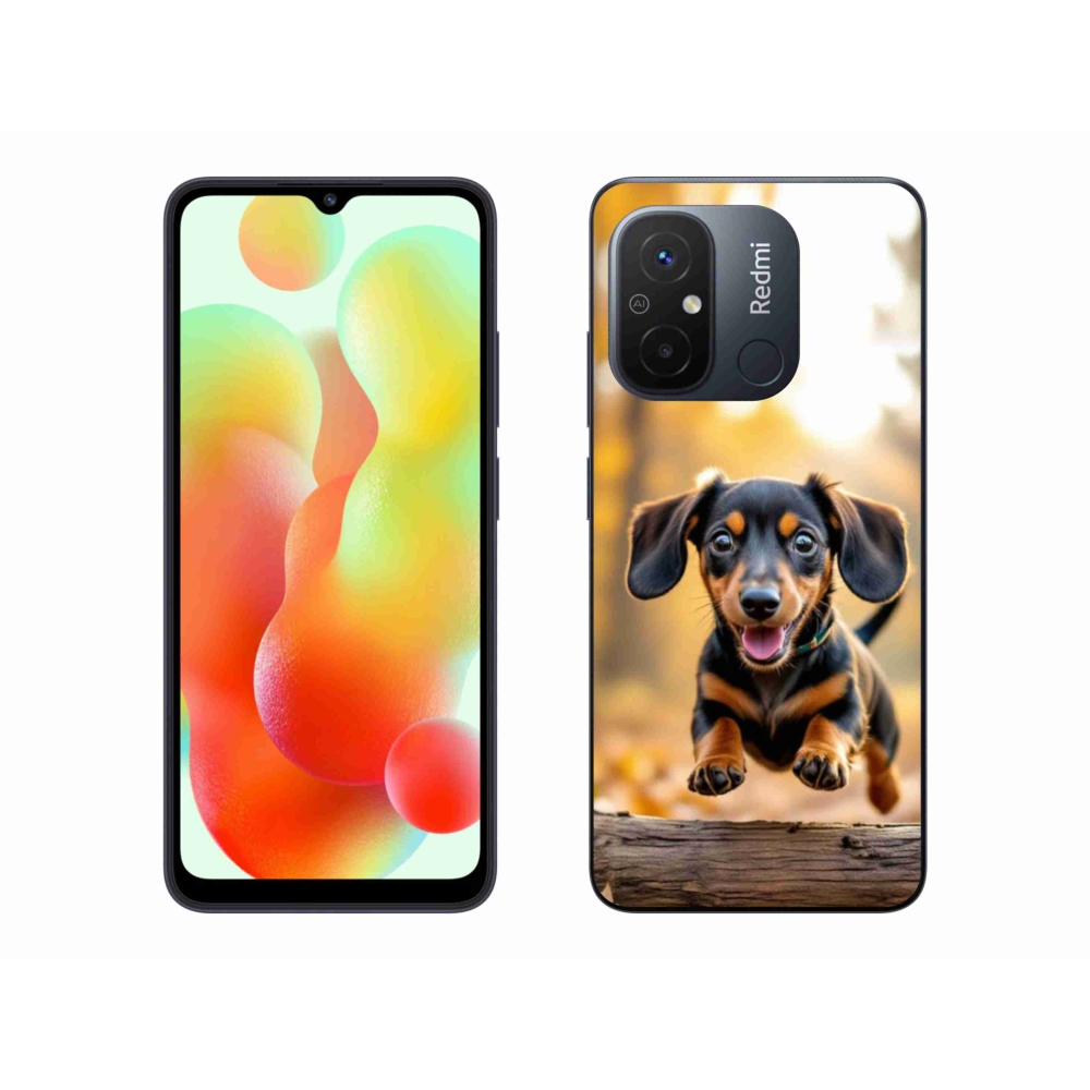 Gélový kryt mmCase na Xiaomi Redmi 12C - jazvečík 2