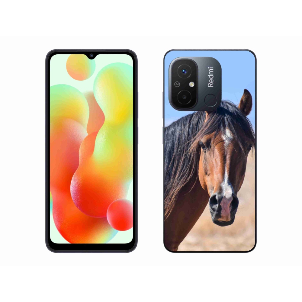 Gélový kryt mmCase na Xiaomi Redmi 12C - pokojný kôň