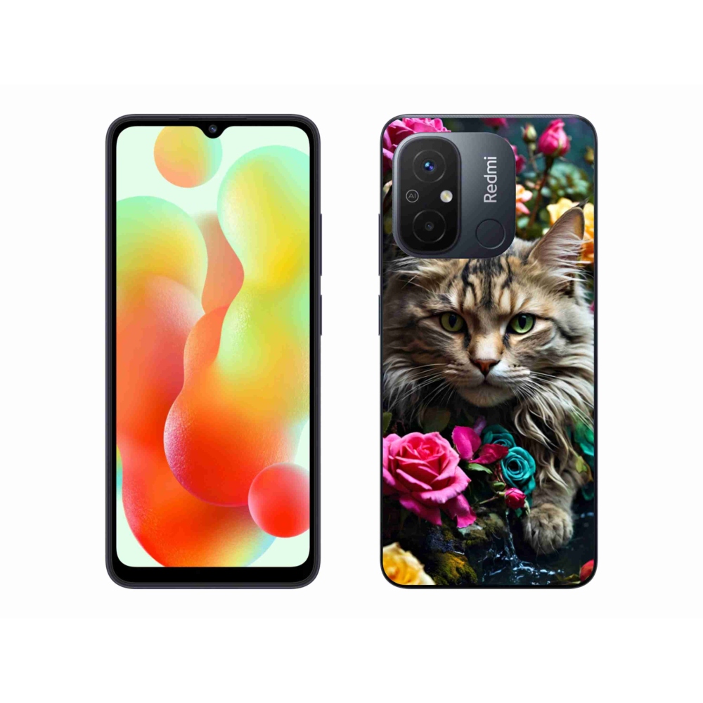 Gélový kryt mmCase na Xiaomi Redmi 12C - mačacie pohľad 2