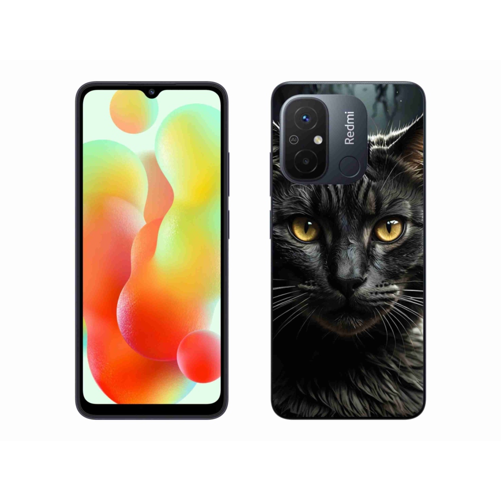 Gélový kryt mmCase na Xiaomi Redmi 12C - mačacie pohľad 3