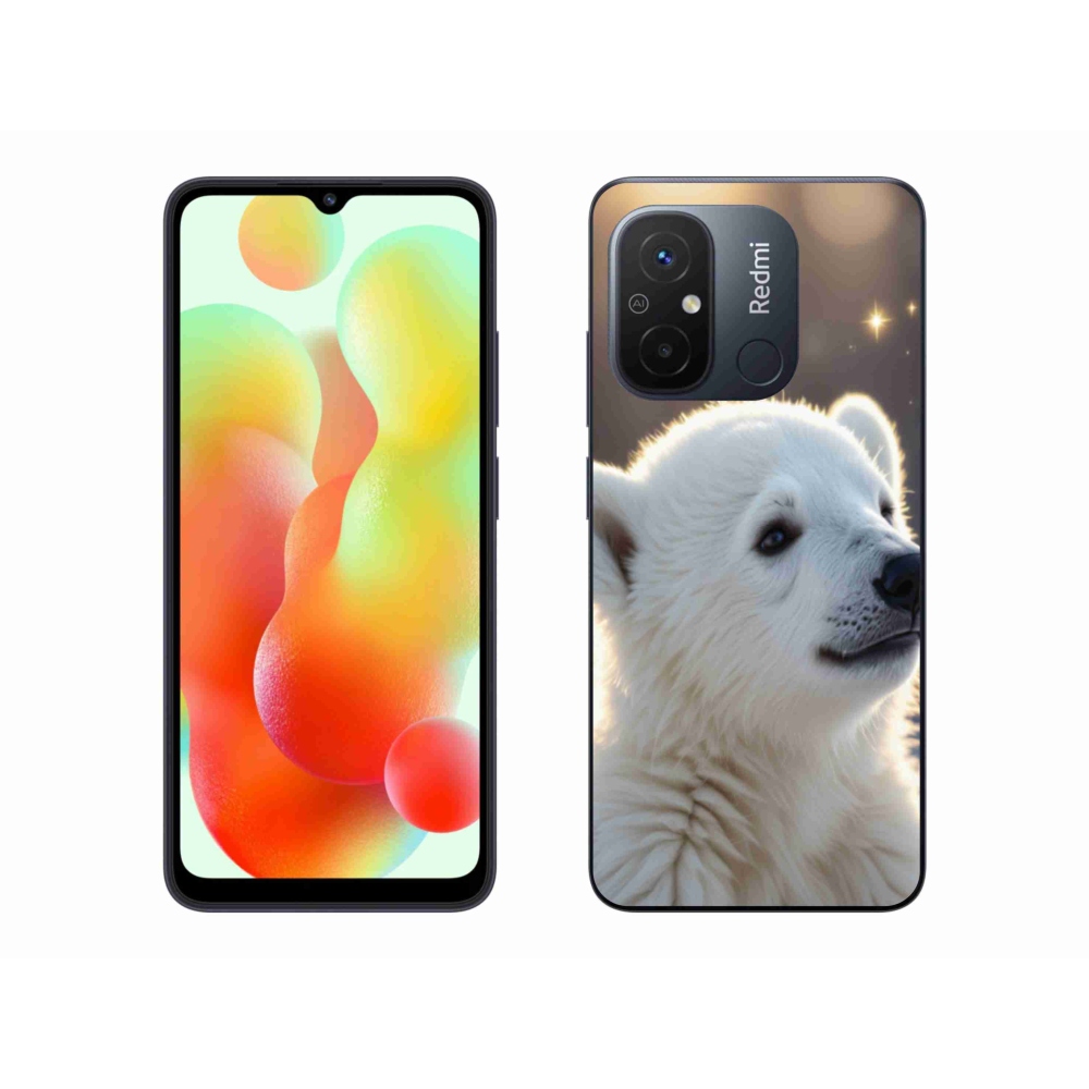 Gélový kryt mmCase na Xiaomi Redmi 12C - ľadový medveď