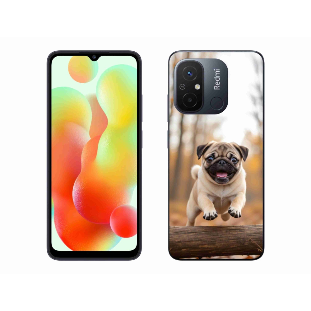 Gélový kryt mmCase na Xiaomi Redmi 12C - mops 2