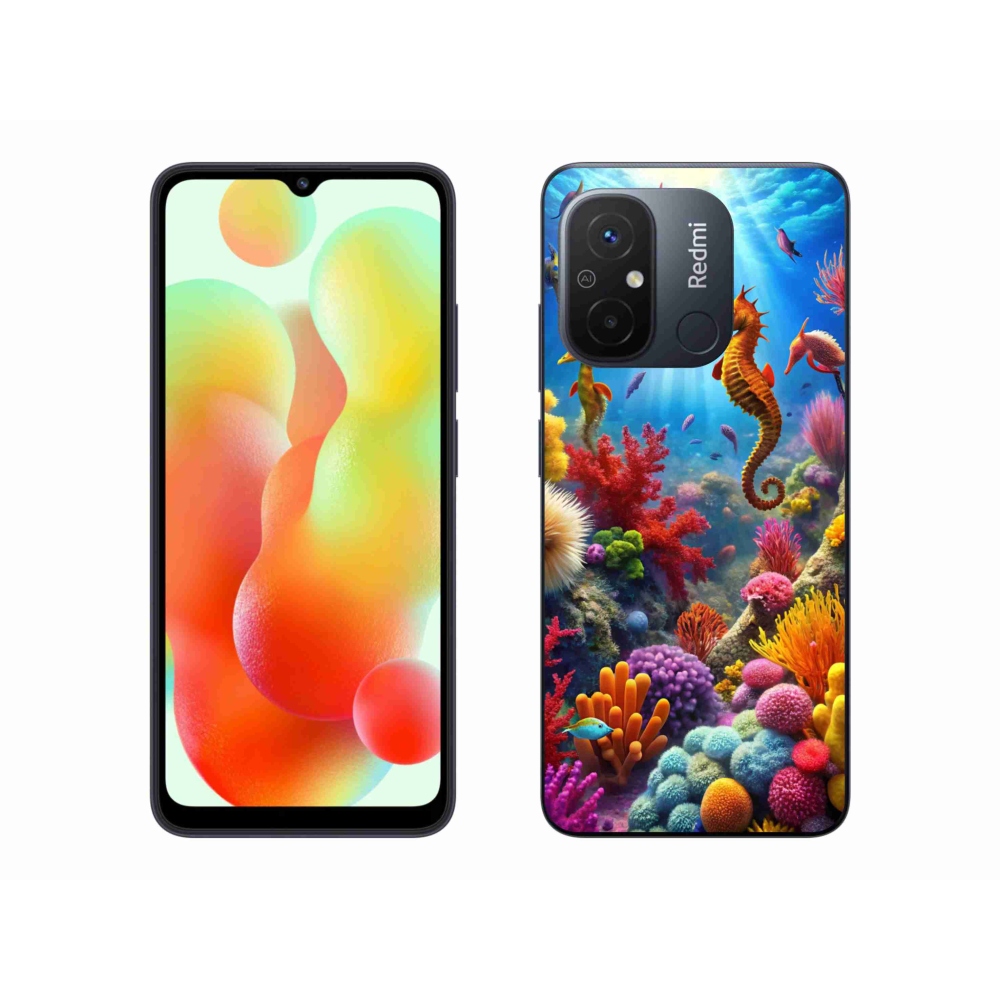 Gélový kryt mmCase na Xiaomi Redmi 12C - morský svet 3