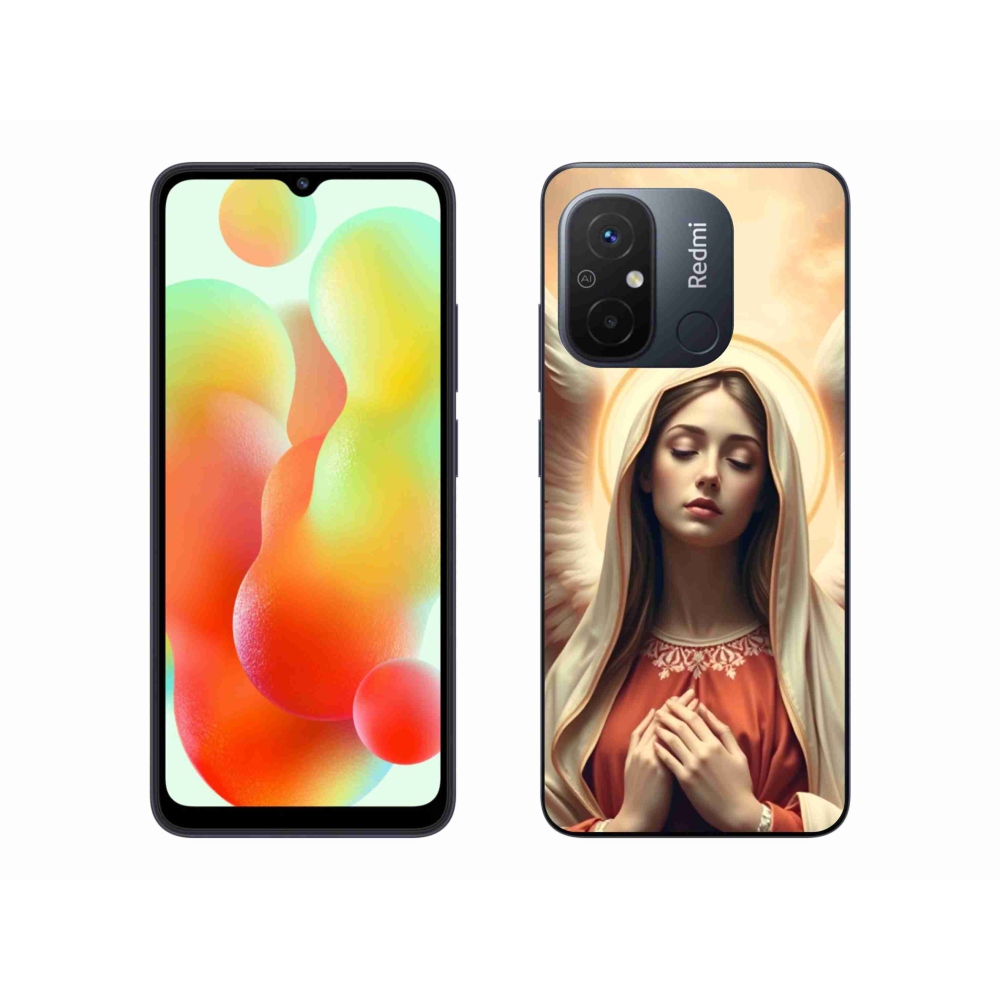 Gélový kryt mmCase na Xiaomi Redmi 12C - náboženský motív