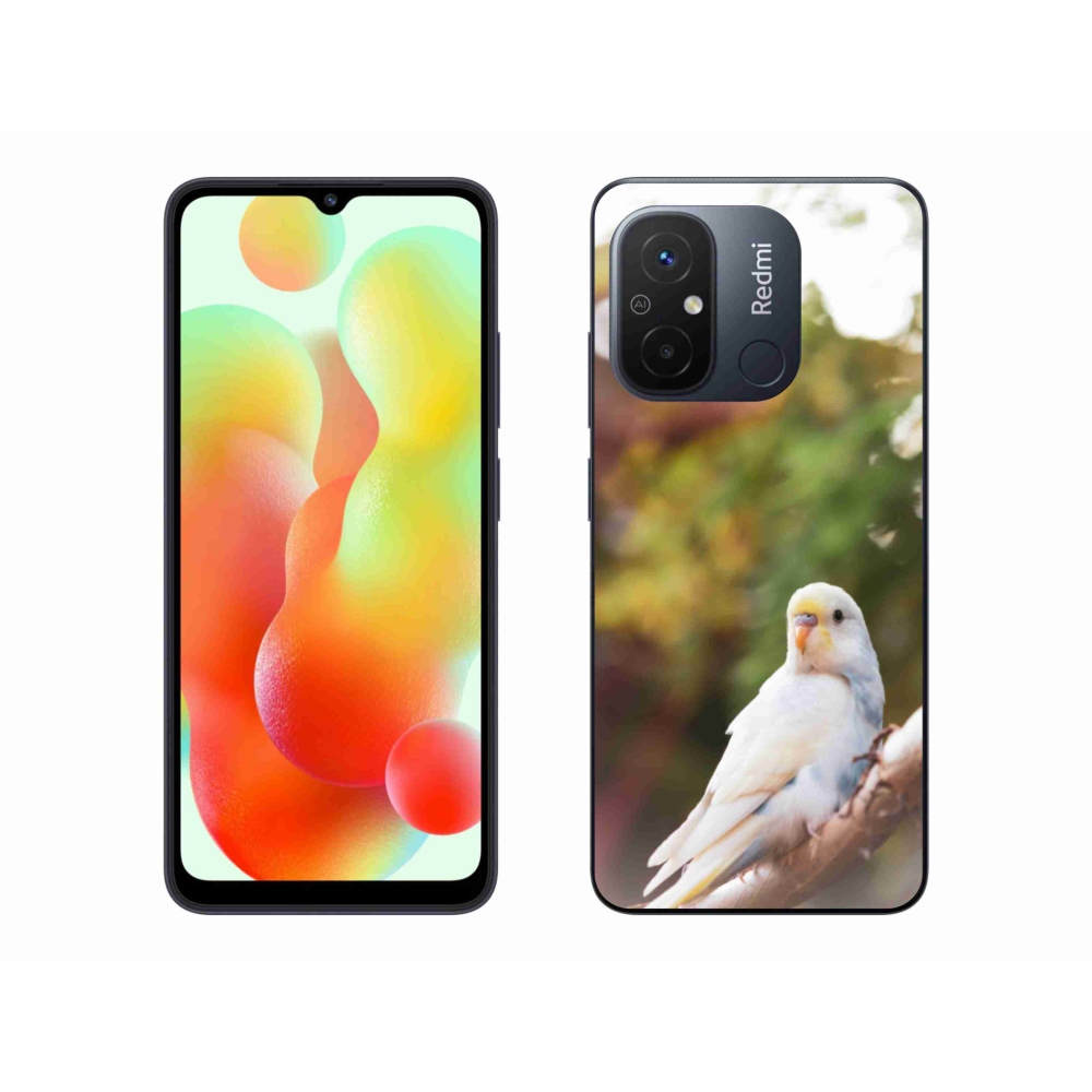 Gélový kryt mmCase na Xiaomi Redmi 12C - andulka biela