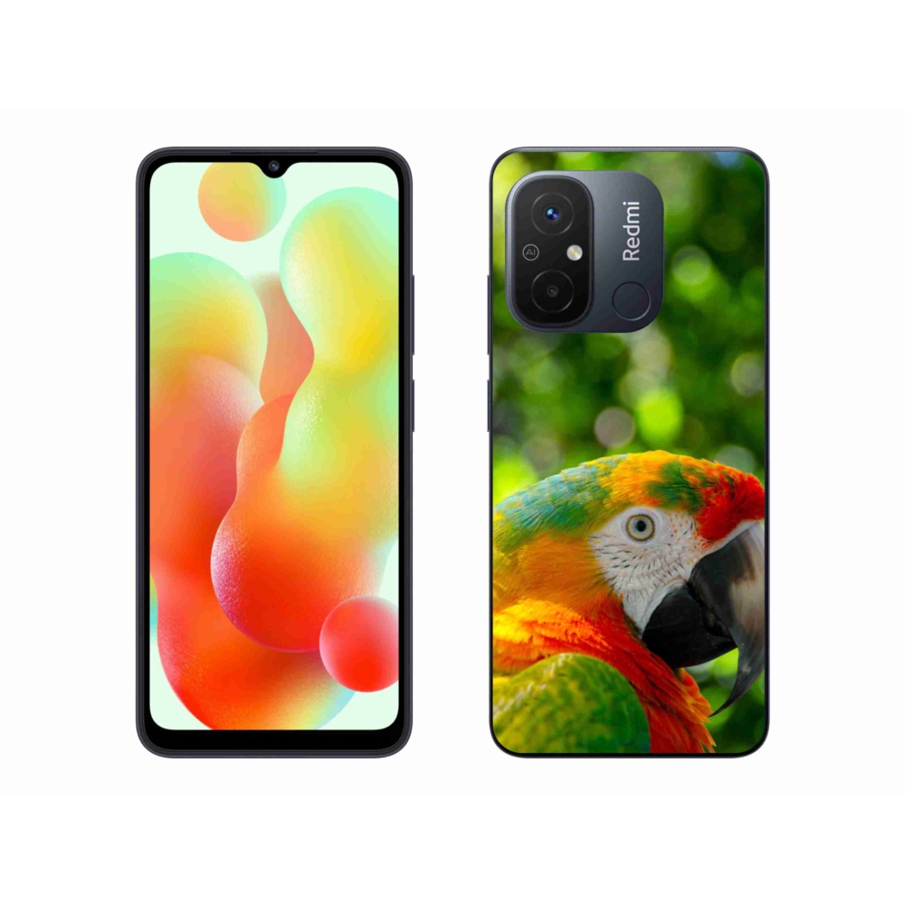 Gélový kryt mmCase na Xiaomi Redmi 12C - papagáj ara 3