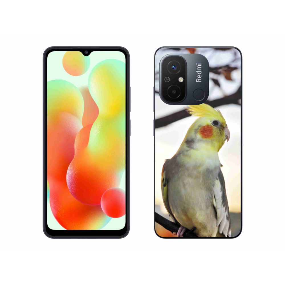 Gélový kryt mmCase na Xiaomi Redmi 12C - papagáj korela