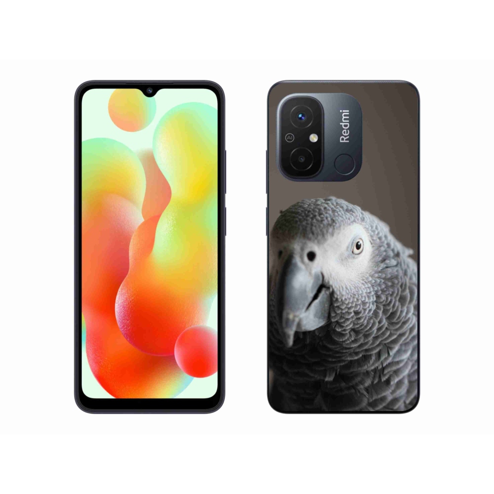 Gélový kryt mmCase na Xiaomi Redmi 12C - papagáj žako 2