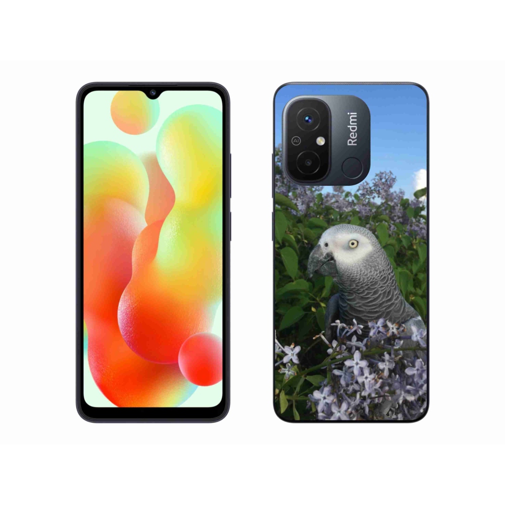 Gélový kryt mmCase na Xiaomi Redmi 12C - papagáj žako