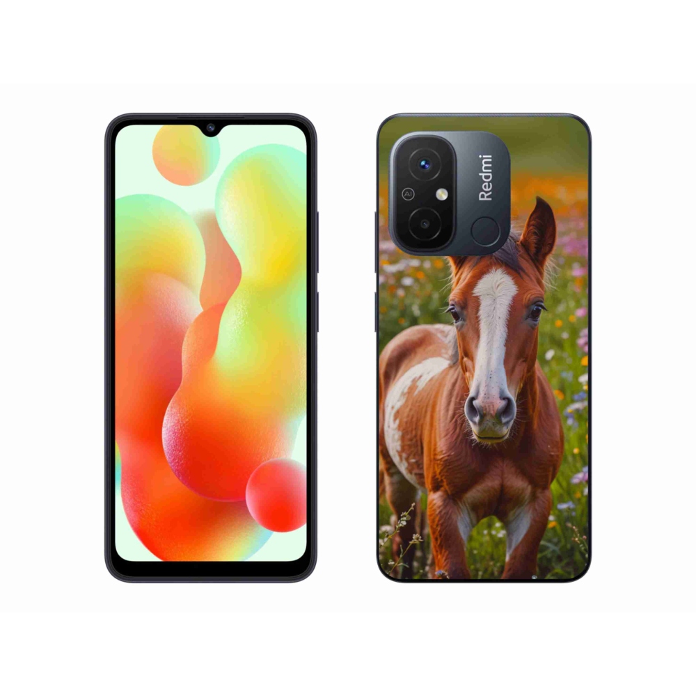 Gélový kryt mmCase na Xiaomi Redmi 12C - roztomilé žriebä