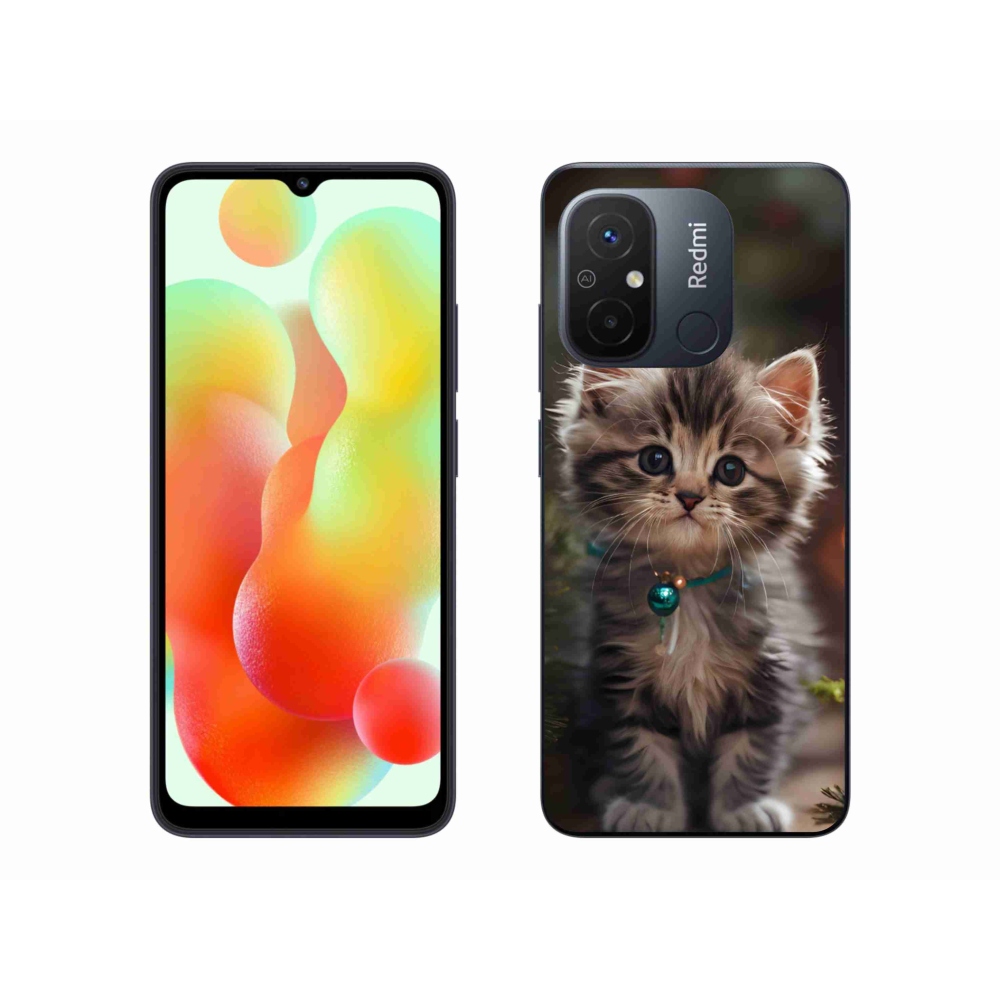 Gélový kryt mmCase na Xiaomi Redmi 12C - roztomilé mačiatko 11