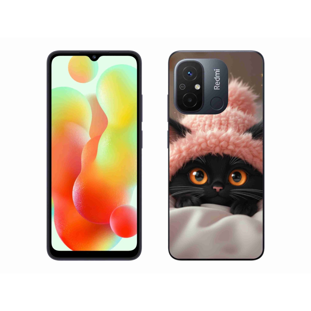 Gélový kryt mmCase na Xiaomi Redmi 12C - roztomilé mačiatko 7